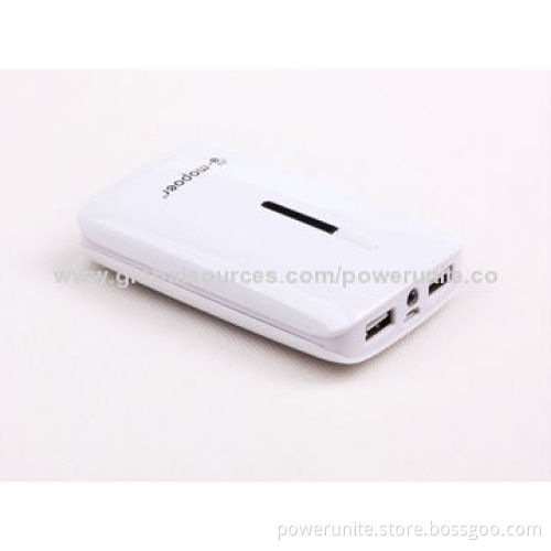 Fashionable Portable Dual USB Port Mobile Power Bank with 6,600mAh Capacity, Easy for Travel